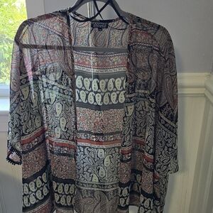 Papermoon Multicolor Paisley Kimono